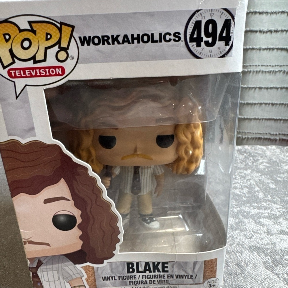Funko Pop! Television Workaholics Blake Figure - Brown and White